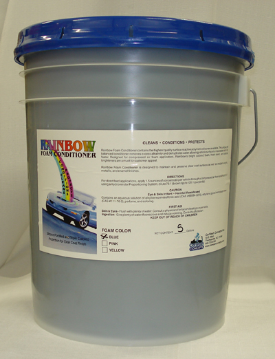 Rainbow Blue Foam Conditioner